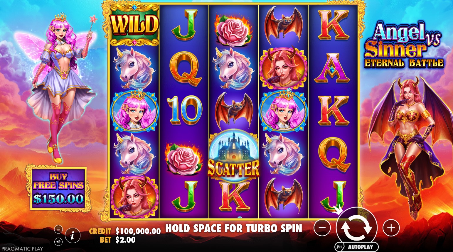 You are currently viewing Angel Vs Sinner Eternal Battle – (Pragmatic Play) Slot Review