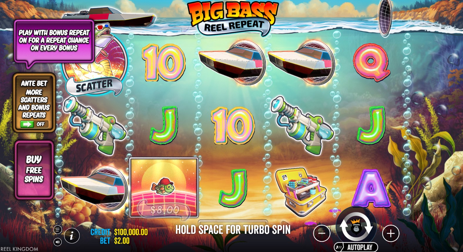 You are currently viewing Big Bass Reel Repeat – (Pragmatic Play) Slot Review