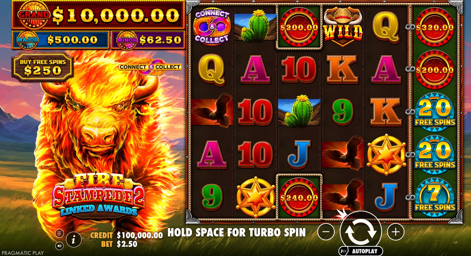 You are currently viewing Fire Stampede 2 – (Pragmatic Play) Slot Review