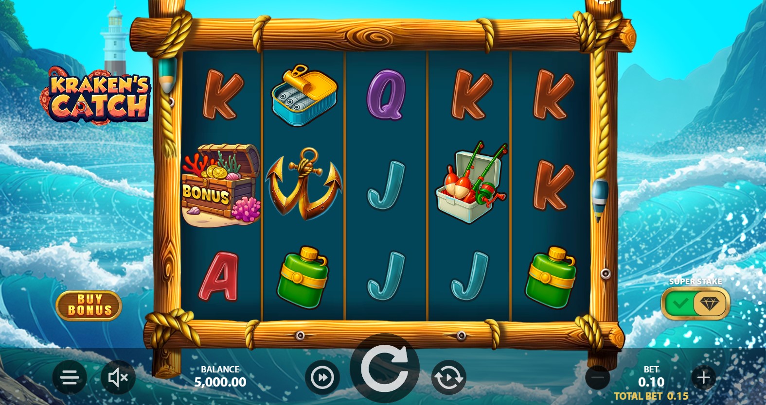 You are currently viewing Kraken’s Catch – (Stakelogic) Slot Review