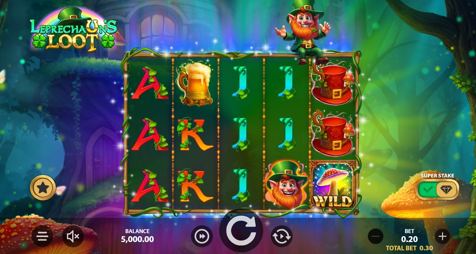 You are currently viewing Leprechaun’s Loot – (Stakelogic) Slot Review