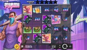 Read more about the article Miami Mayhem – (Hacksaw Gaming) Slot Review