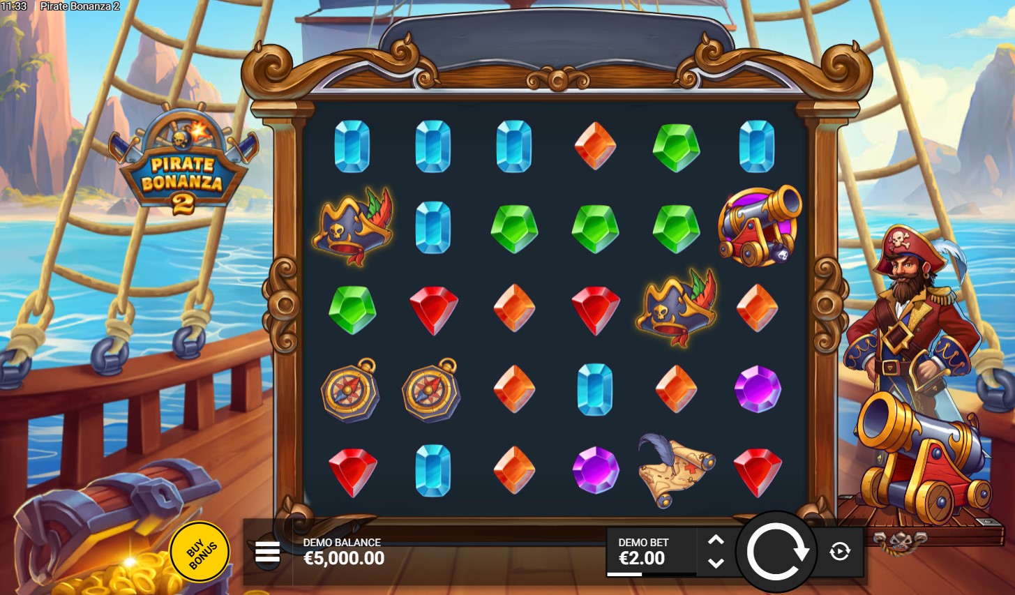 Read more about the article Pirate Bonanza 2 – (Backseat Gaming) Slot Review