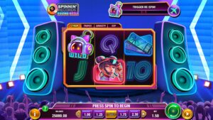 Read more about the article Spinnin’ Records Raving Reels – (Play’n GO) Slot Review