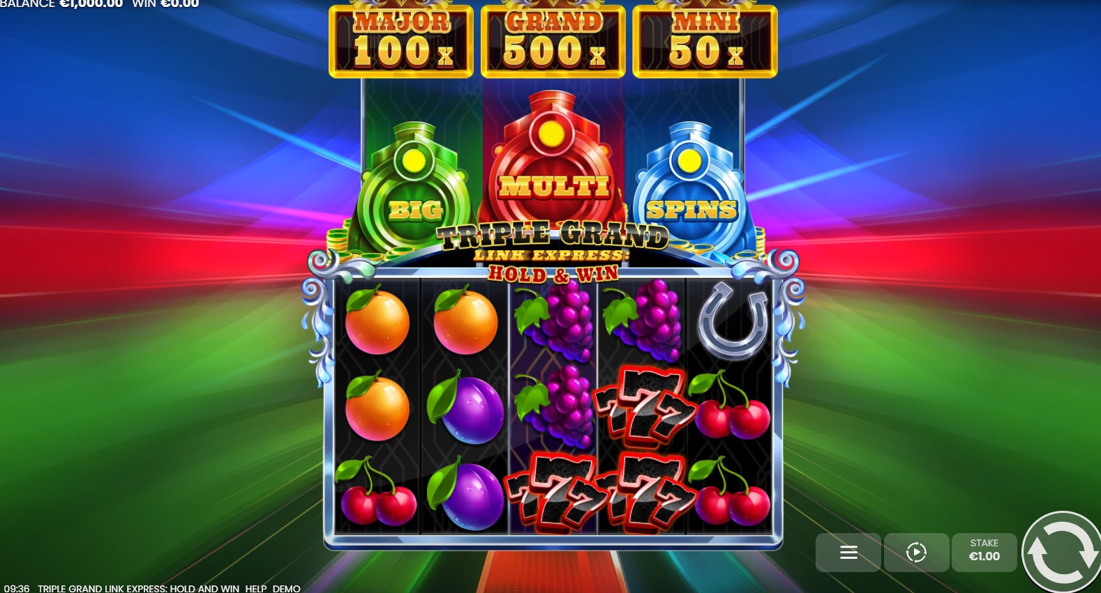 You are currently viewing Triple Grand Link Express – (Octoplay) Slot Review