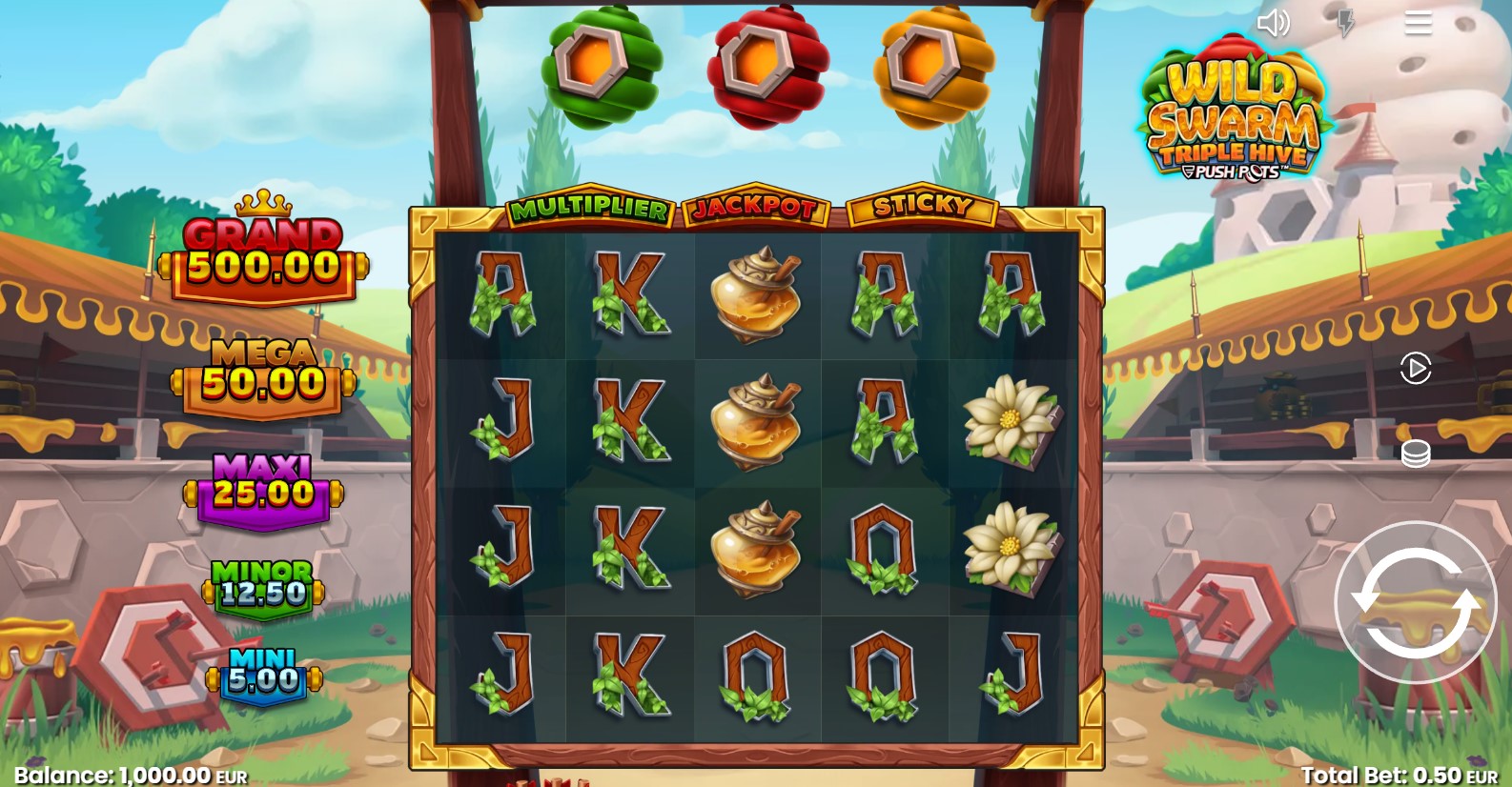 You are currently viewing Wild Swarm Triple Hive – (Push Gaming) Slot Review