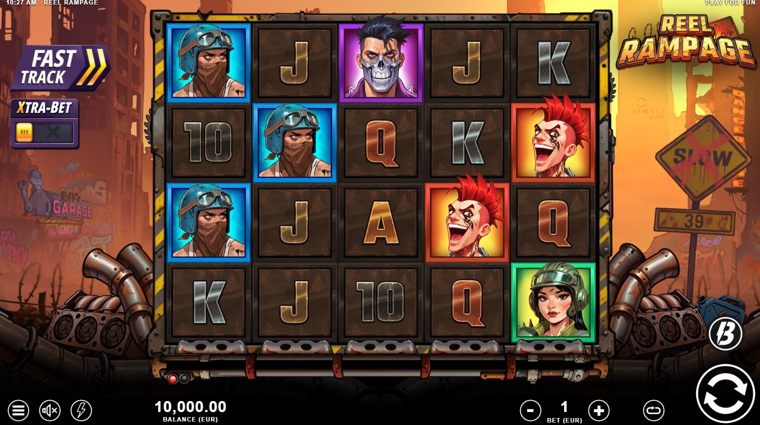 You are currently viewing Reel Rampage – (Slotmill) Slot Review