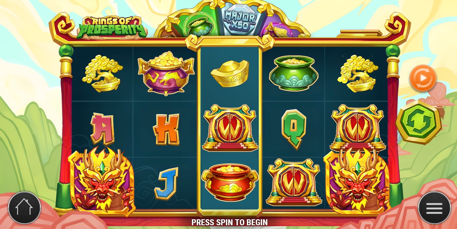 You are currently viewing Rings of Prosperity – (Play’n GO) Slot Review