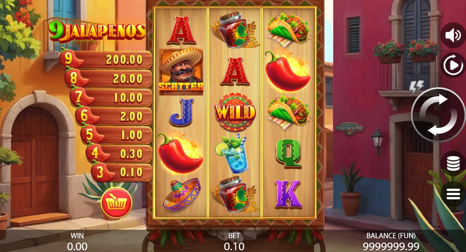 You are currently viewing 9 Jalapenos – (Gamzix) Slot Review