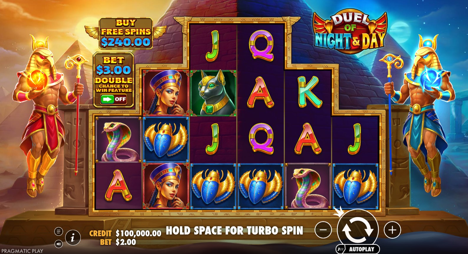 You are currently viewing Duel of Night & Day – (Pragmatic Play) Slot Review