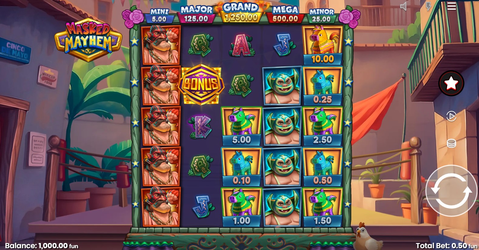 You are currently viewing Masked Mayhem – (Push Gaming) Slot Review