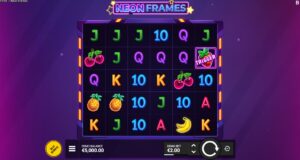 Read more about the article Neon Frames – (Backseat Gaming) Slot Review