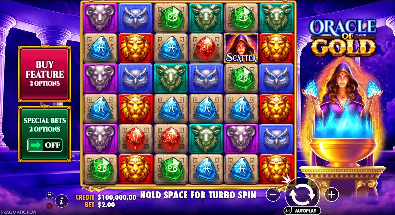 Read more about the article Oracle of Gold – (Pragmatic Play) Slot Review