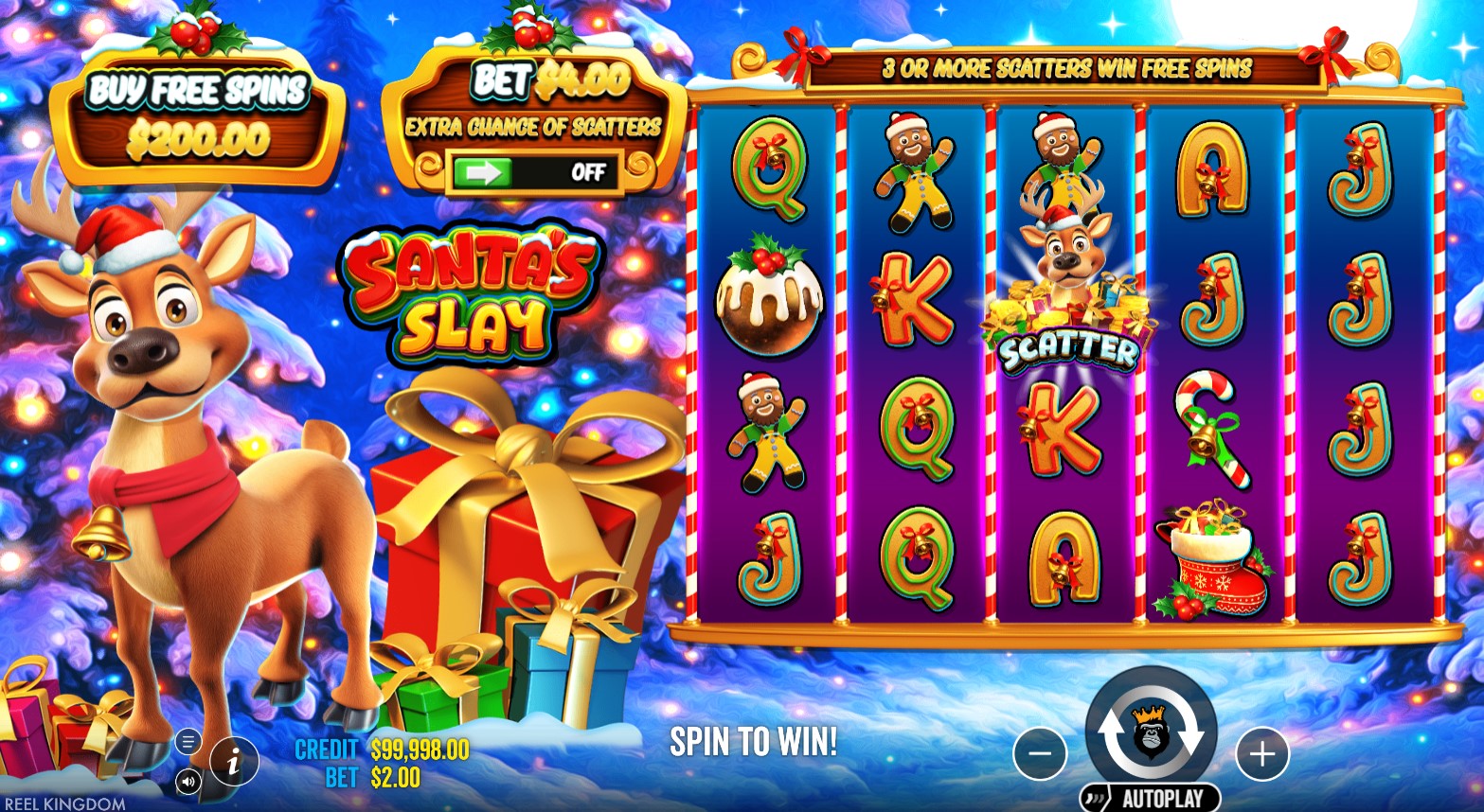 You are currently viewing Santa’s Slay – (Pragmatic Play) Slot Review