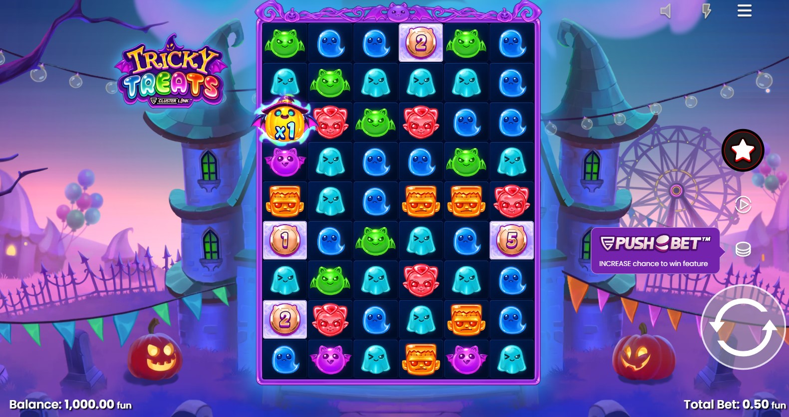 You are currently viewing Tricky Treats – (Push Gaming) Slot Review