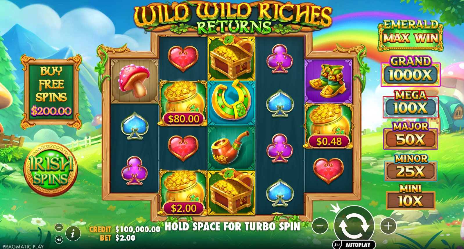 Read more about the article Wild Wild Riches Returns – (Pragmatic Play) Slot Review