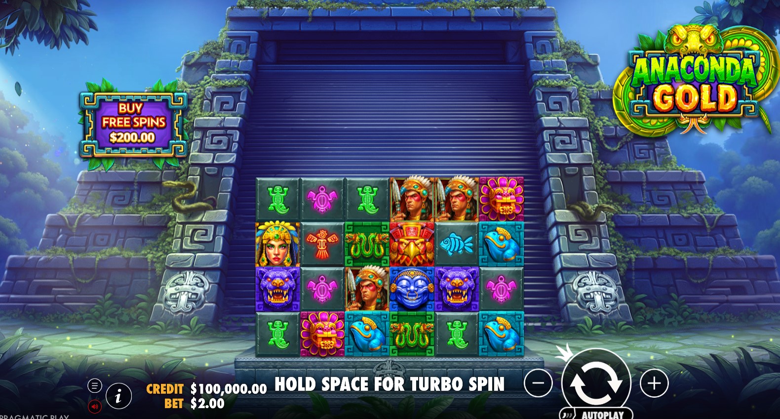 Read more about the article Anaconda Gold – (Pragmatic Play) Slot Review