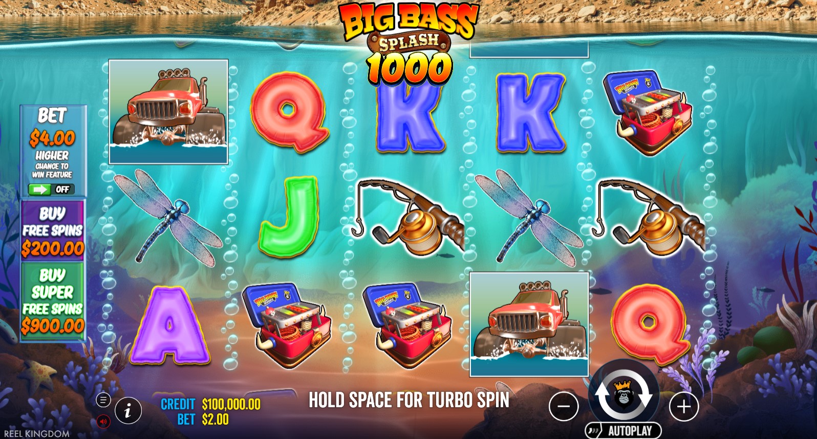 You are currently viewing Big Bass Splash 1000 – (Pragmatic Play) Slot Review