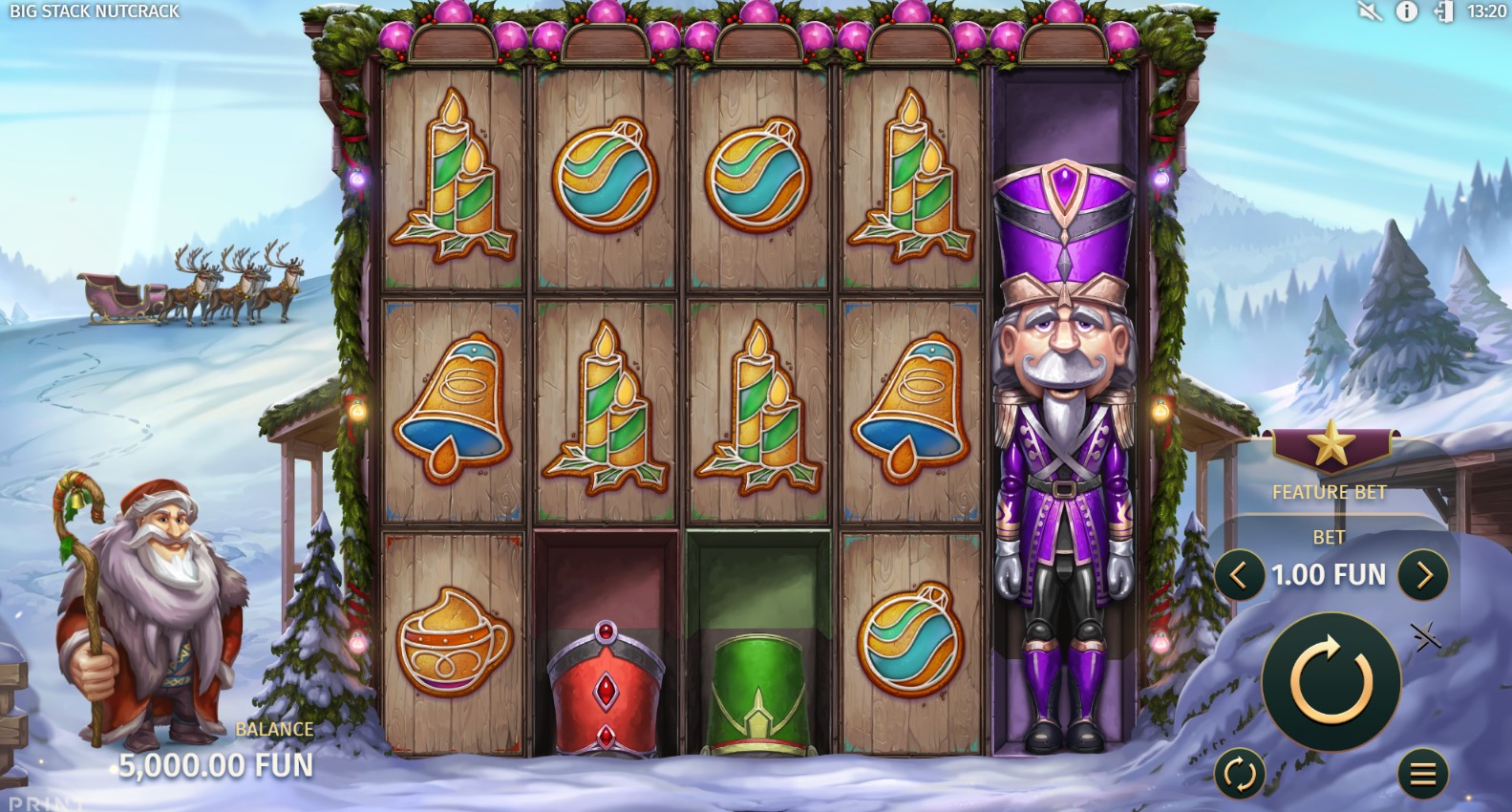 Read more about the article Big Stack Nutcrack – (Print Studios) Slot Review
