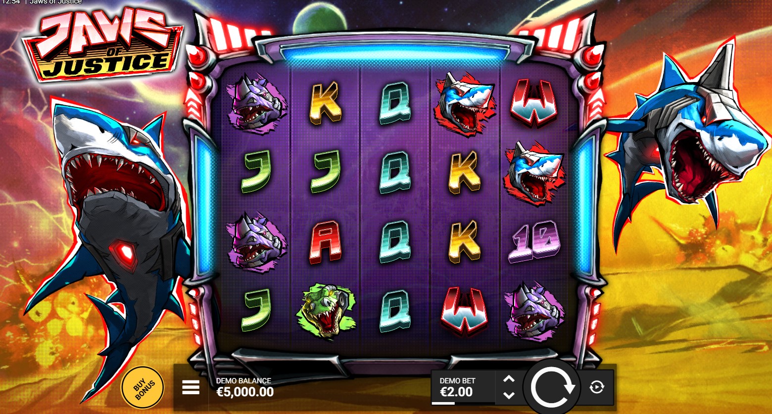Read more about the article Jaws of Justice – (Hacksaw Gaming) Slot Review