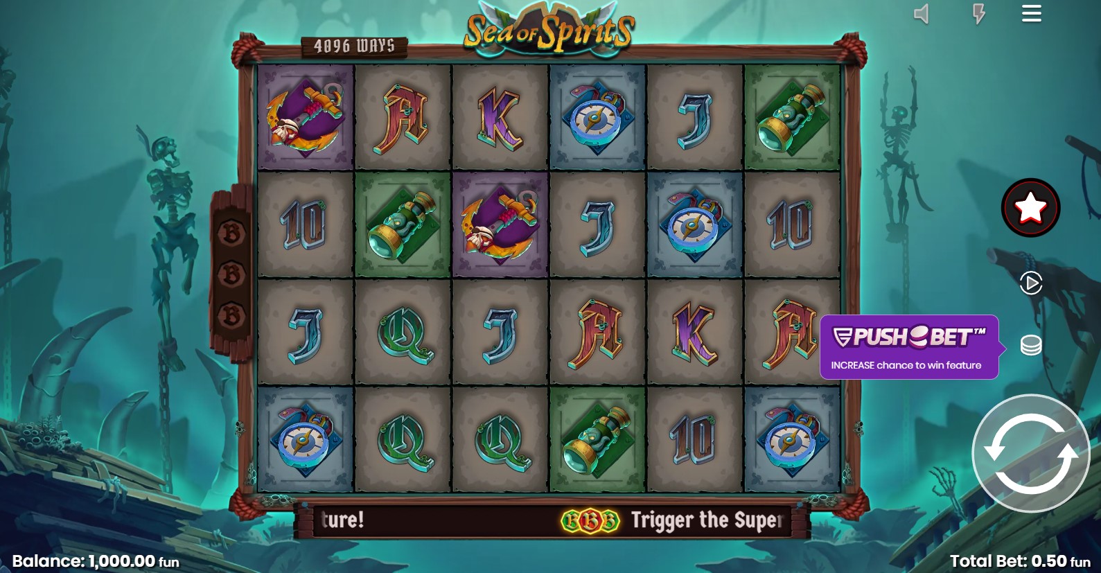 Read more about the article Sea of Spirits – (Push Gaming) Slot Review