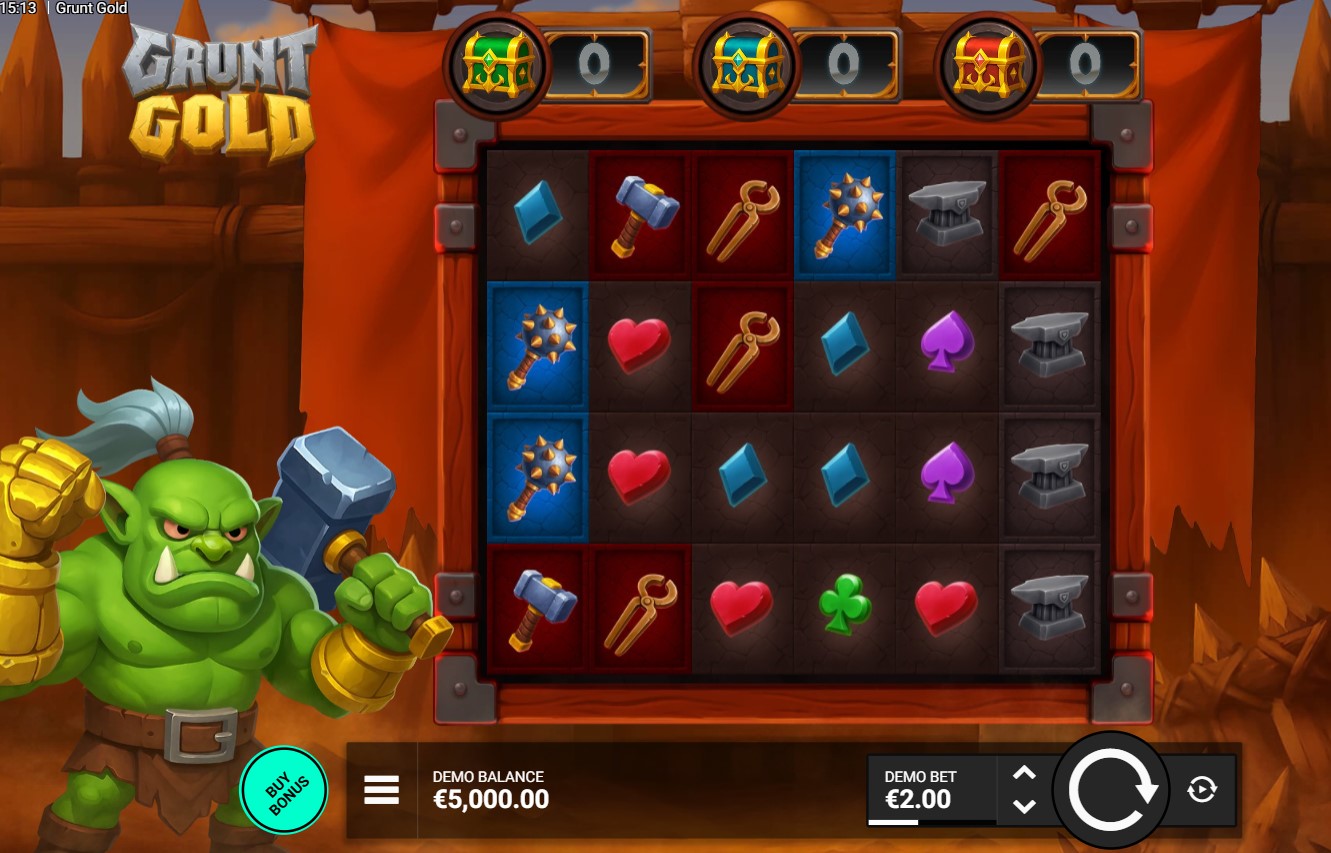 Read more about the article Grunt Gold – (Bullshark Games) Slot Review