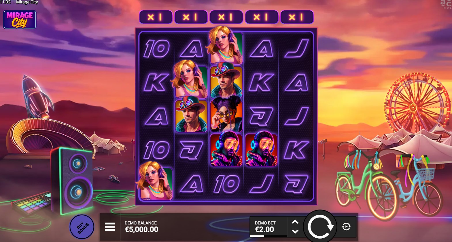 Read more about the article Mirage City – (Ace Roll) Slot Review