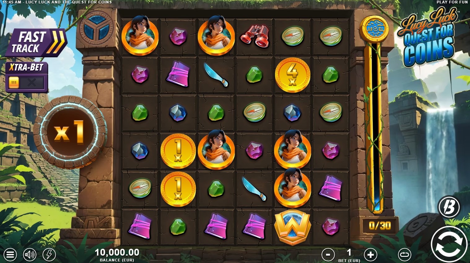You are currently viewing Lucy Luck and the Quest for Coins – (Slotmill) Slot Review