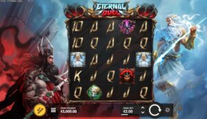 Read more about the article Eternal Duel (Hacksaw Gaming) Slot Review – Gods Clash or Massive Win Potential?