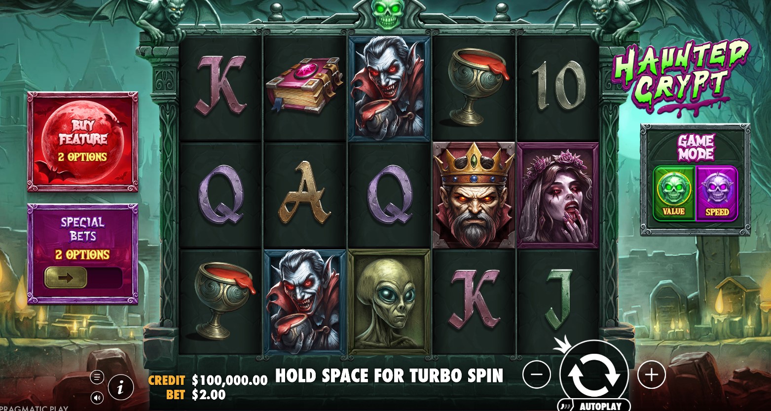 You are currently viewing Haunted Crypt (Pragmatic Play) Slot Review – Dark Volatility or Just Another Spooky Slot?