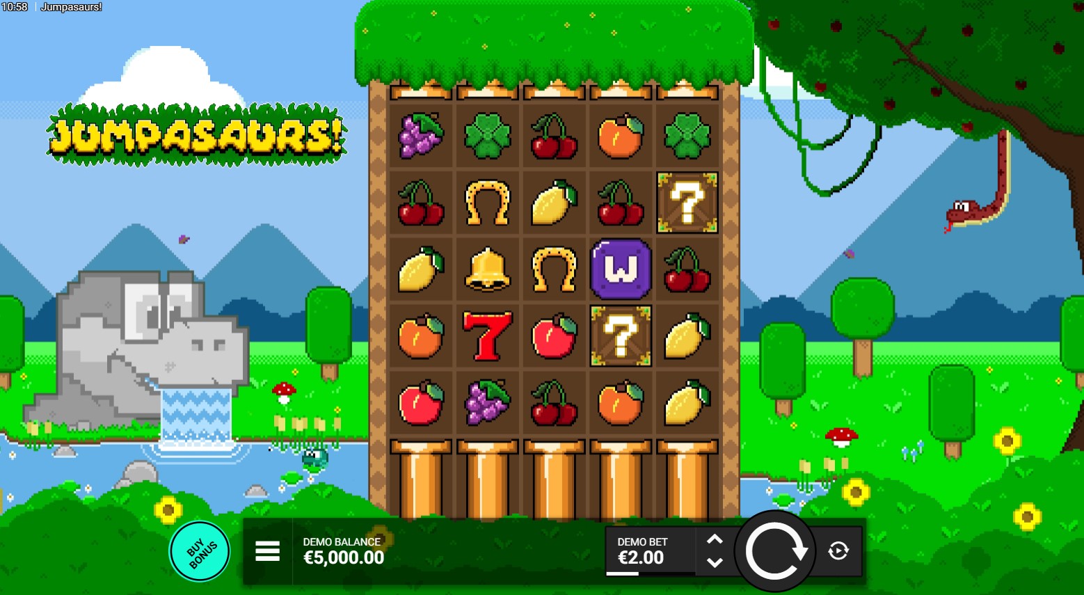 Read more about the article Jumpasaurs! (Jinx Gaming) Slot Review – Retro Fun or High-Volatility Beast?