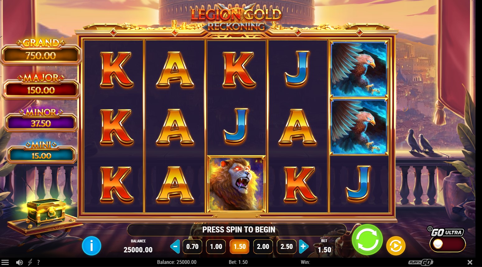 Read more about the article Legion Gold Reckoning (Play’n GO) Slot Review – Roman Riches or Balanced Gameplay?