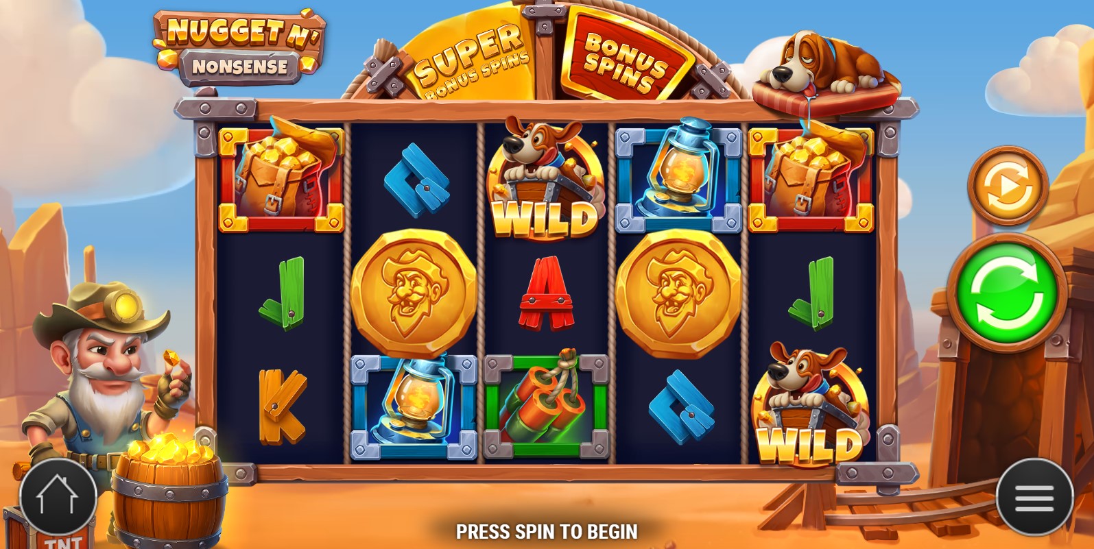 Read more about the article Nugget N’ Nonsense (Play’n GO) Slot Review – Gold Rush Madness or Massive Win Potential?