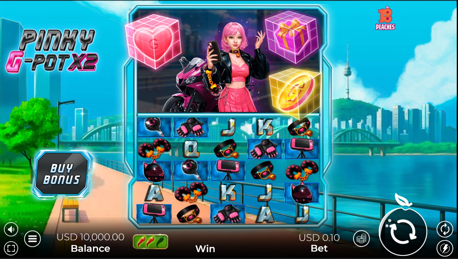 Read more about the article Pinky G-Pot x2 (18 Peaches) Slot Review – Expanding Chaos or Controlled Wins?