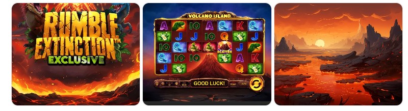 Read more about the article Rumble Extinction Slot Review (Northern Lights Gaming) – RTP, Features & Max Win Explained