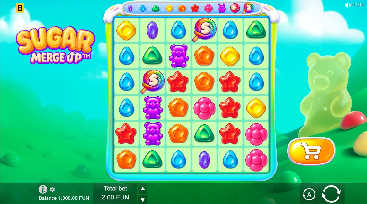 You are currently viewing Sugar Merge Up (BGaming) Slot Review – Candy Chaos or Multiplier Monster?