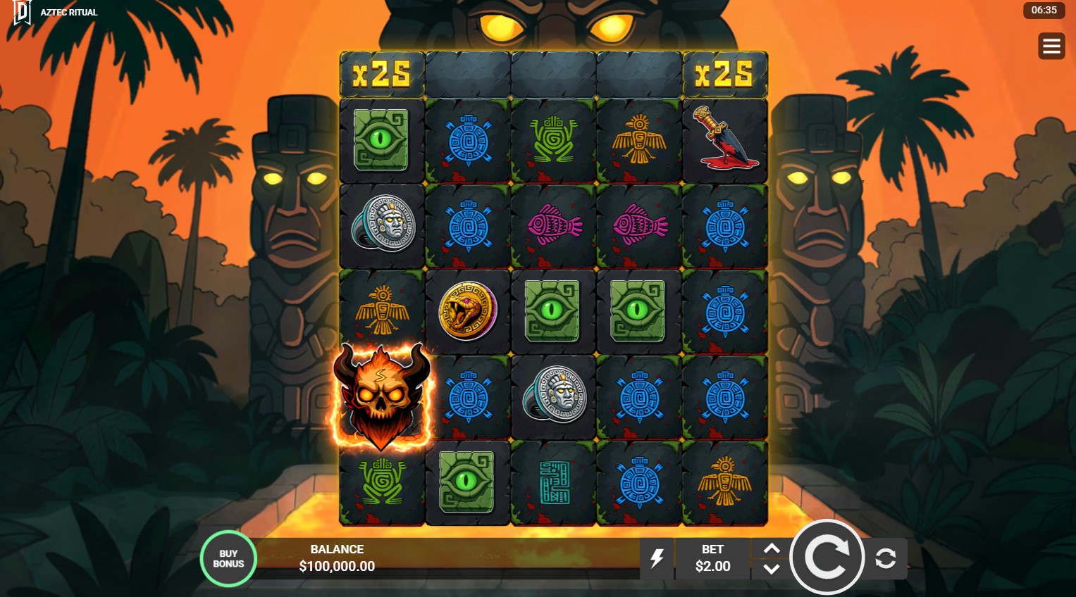 Read more about the article Aztec Ritual (Degen Studios) Slot Review