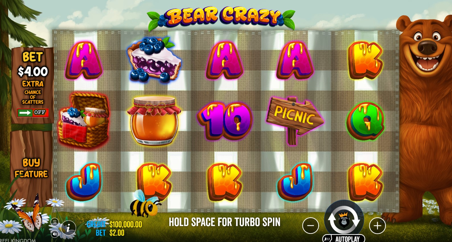 Read more about the article Bear Crazy (Pragmatic Play) Slot Review