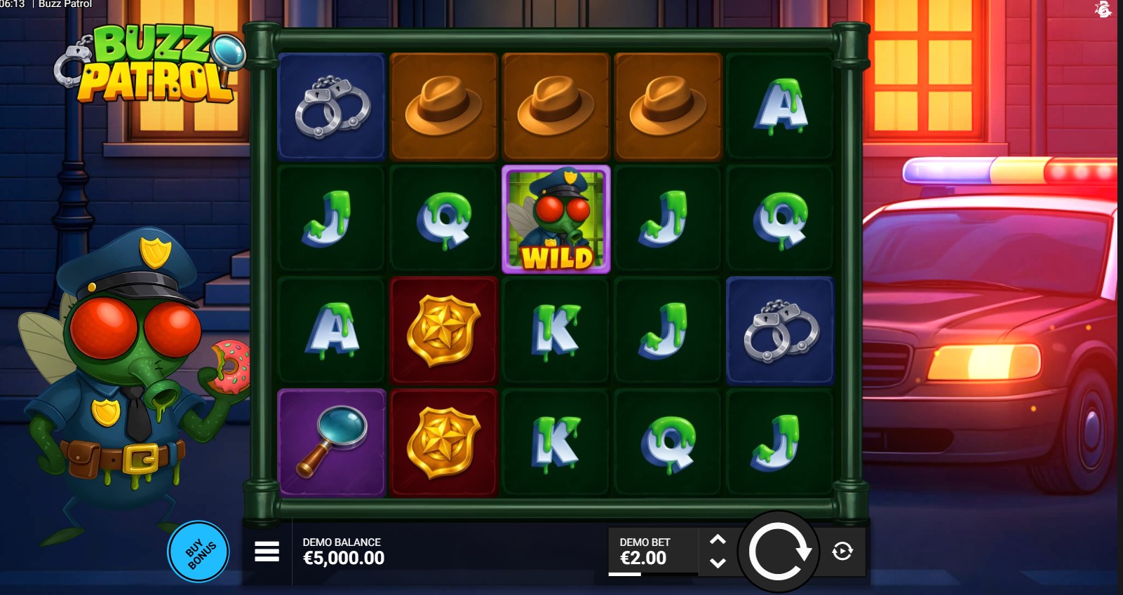 Read more about the article Buzz Patrol (Bullshark Games) Slot Review
