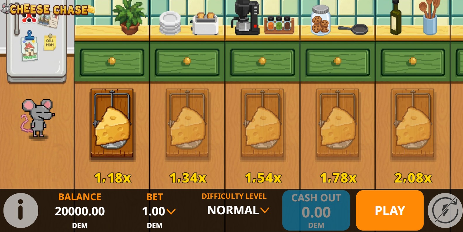 Read more about the article Cheese Chase (Mancala Gaming) Slot Review