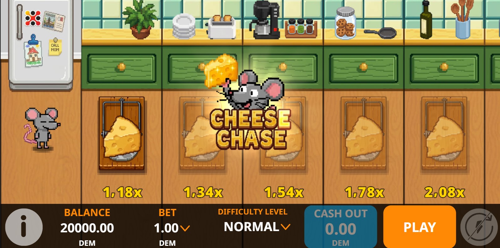 Read more about the article Cheese Chase (Mancala Gaming) Slot Review