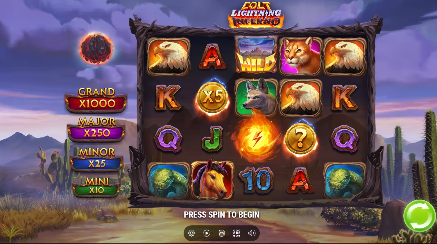 Read more about the article Colt Lightning Inferno (Play’n GO) Slot Review