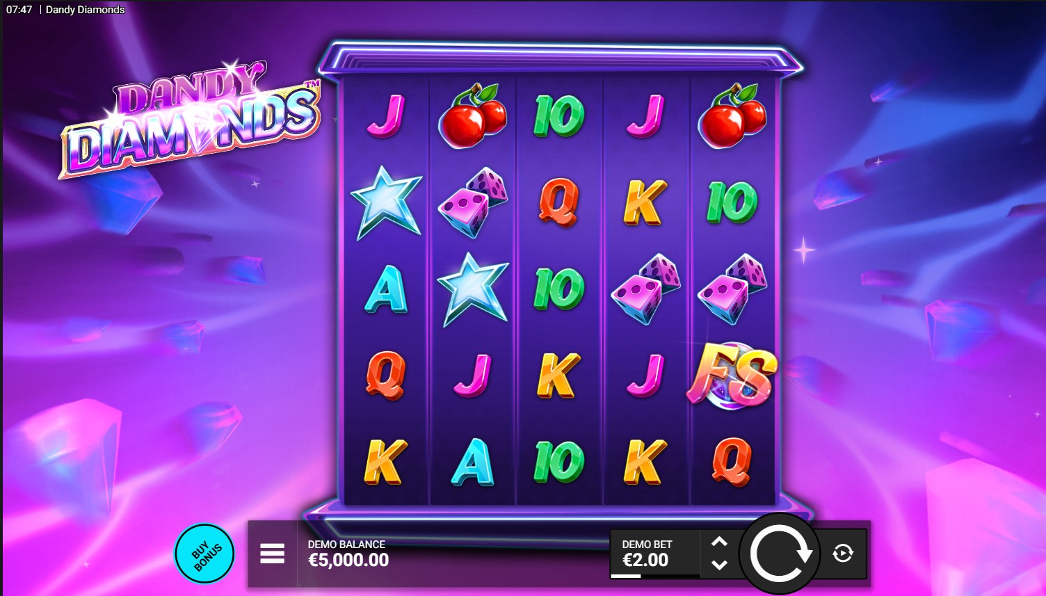 Read more about the article Dandy Diamonds (Hacksaw Gaming) Slot Review