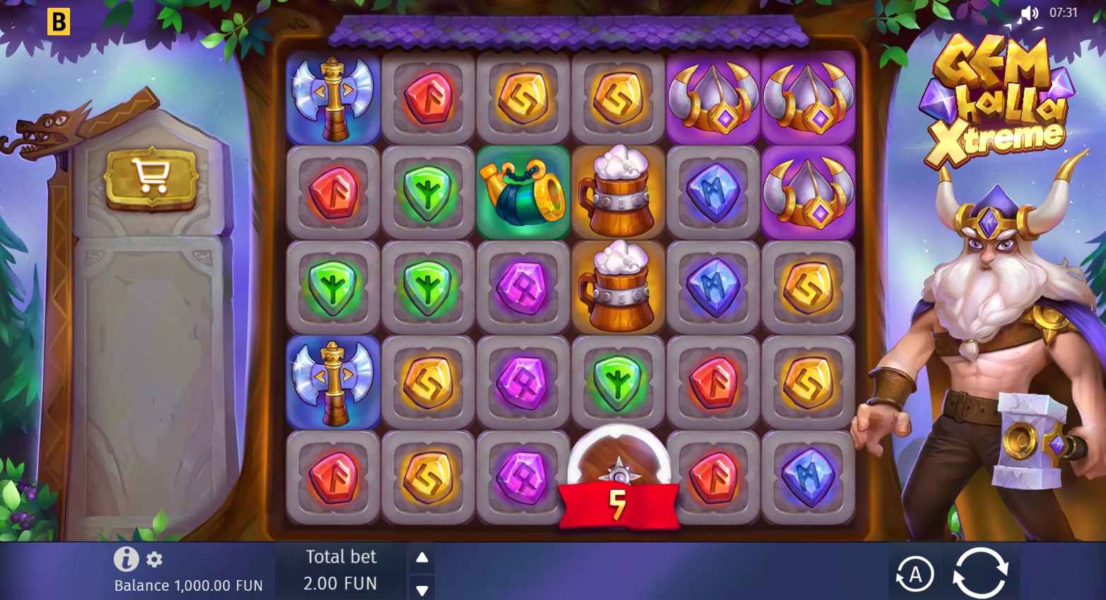 Read more about the article Gemhalla Xtreme (BGaming) Slot Review