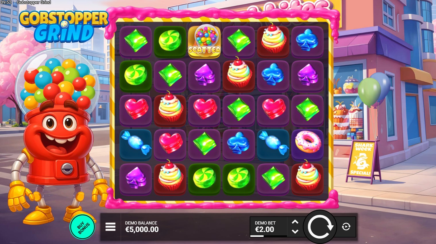 Read more about the article Gobstopper Grind (Bullshark Games) Slot Review