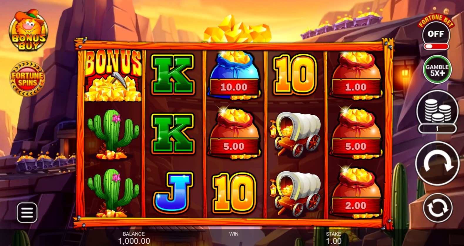 Read more about the article Gold Fever Mine All Mine (Inspired Gaming) Slot Review