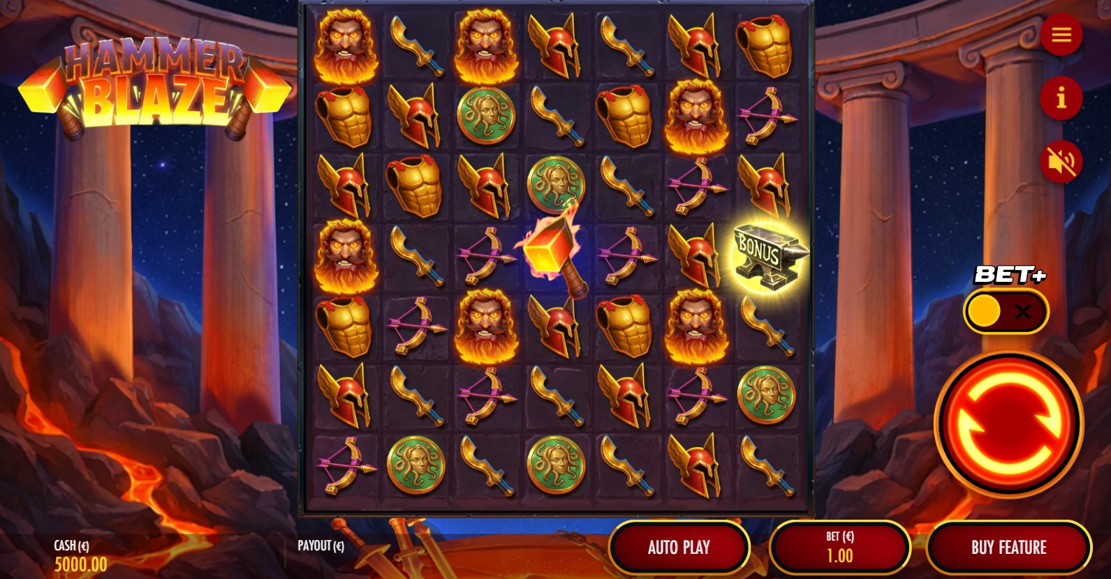Read more about the article Hammerblaze (Thunderkick) Slot Review
