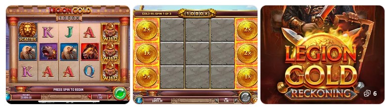 You are currently viewing Legion Gold Reckoning Slot Review (Play’n GO) – RTP, Features & Max Win Explained
