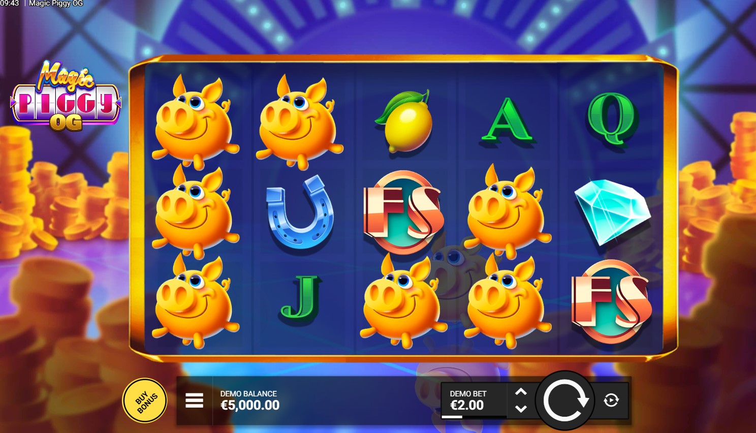 Read more about the article Magic Piggy OG (Hacksaw Gaming) Slot Review