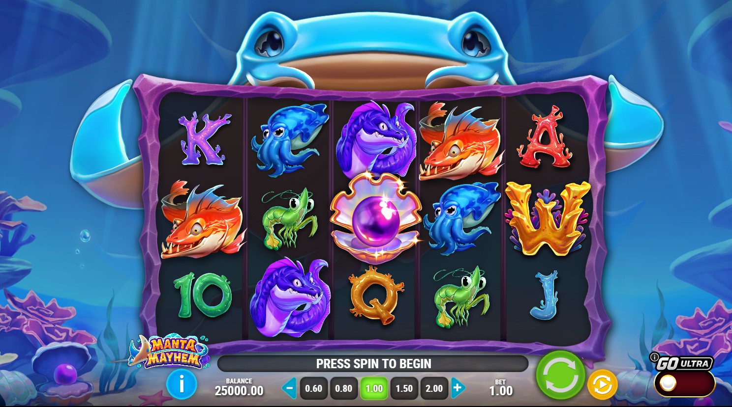 You are currently viewing Manta Mayhem (Play’n GO) Slot Review